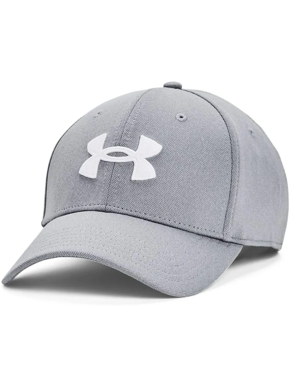 Under Armour Grey/White Mens UA Blitzing Hat Best