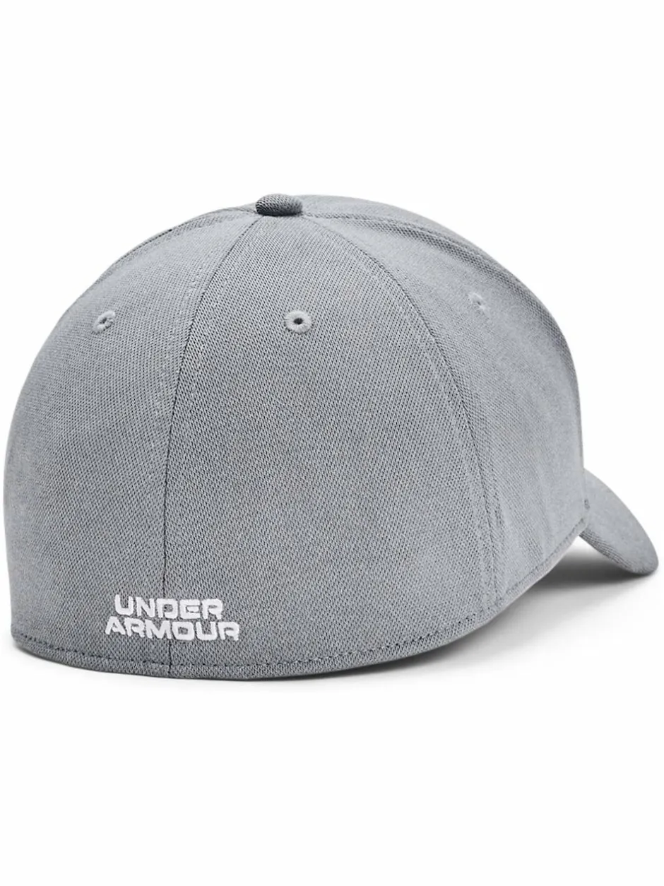 Under Armour Grey/White Mens UA Blitzing Hat Best