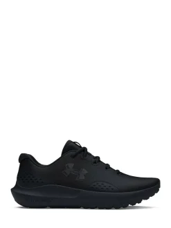 Under Armour Jet Black Surge 4 Trainers Clearance