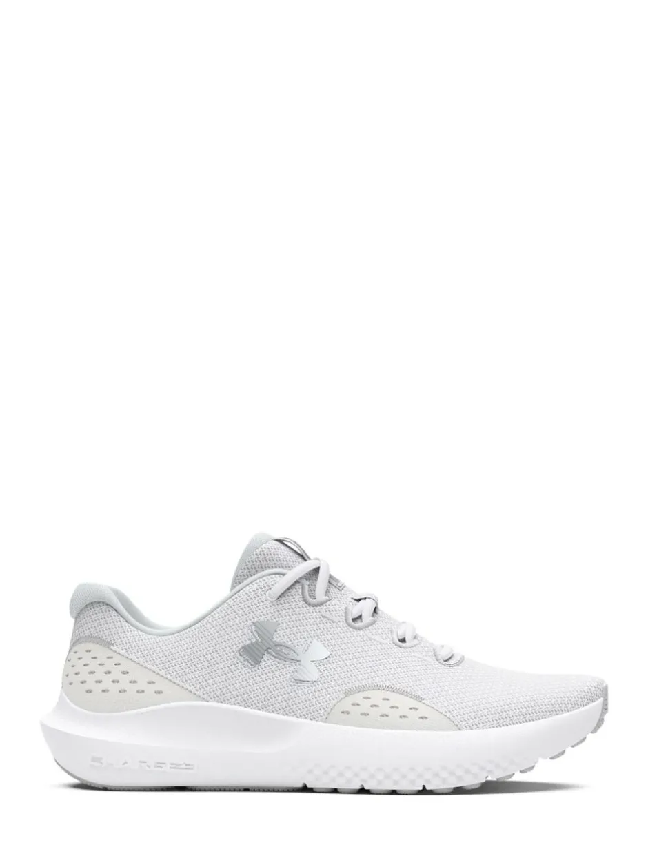 Under Armour Charged Surge Trainers White Ground Discount