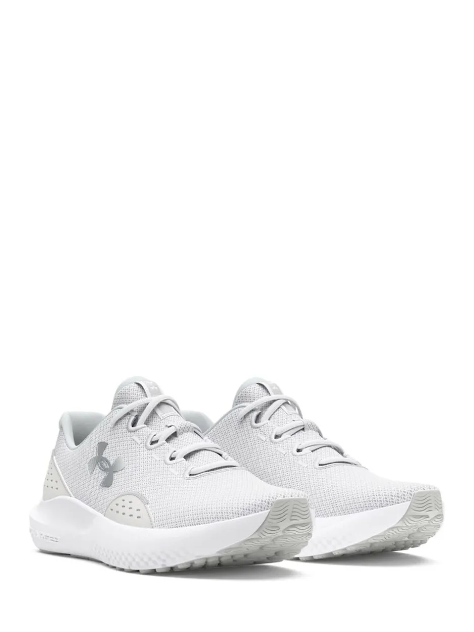 Under Armour Charged Surge Trainers White Ground Discount