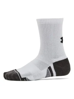 Under Armour Junior Perform Tech Crew Socks 3 Pack White Online