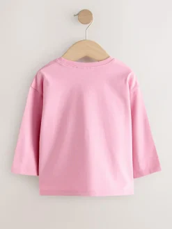 Next Character Long Sleeve Tops 3 Pack (3mths-7yrs) Unicorn Hot