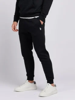U.S. Polo Assn . Mens Classic Fit Double Horsemen Joggers Black Discount