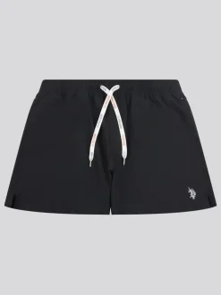 U.S. Polo Assn . Mens Core Swim Shorts Black Outlet