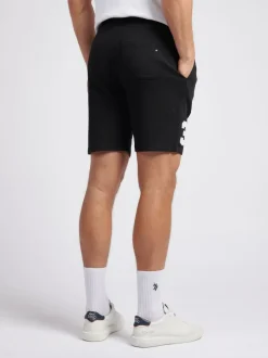 U.S. Polo Assn . Mens Classic Fit 100% Cotton Player 3 Sweat Shorts Black Online