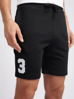 U.S. Polo Assn . Mens Classic Fit 100% Cotton Player 3 Sweat Shorts Black Online