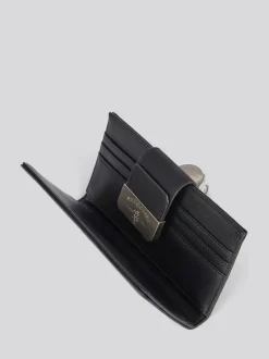 U.S. Polo Assn . Black Womens Romantic Large Card Holder Purse Hot