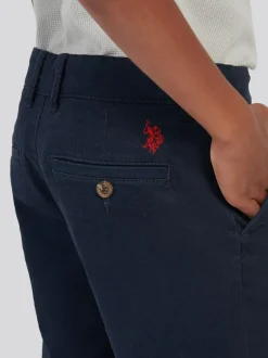 U.S. Polo Assn Blue Classic Chino Shorts Best