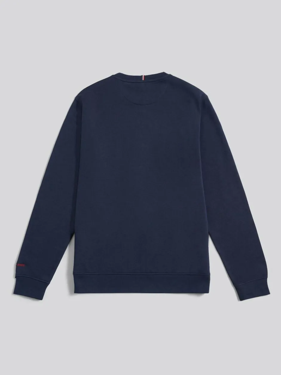 U.S. Polo Assn . Blue Mens Chuck Crew Sweatshirt Sale