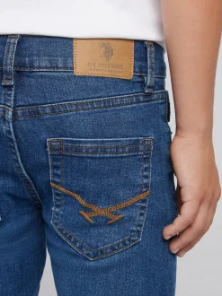 U.S. Polo Assn . Classic Fit Jeans Dark Blue