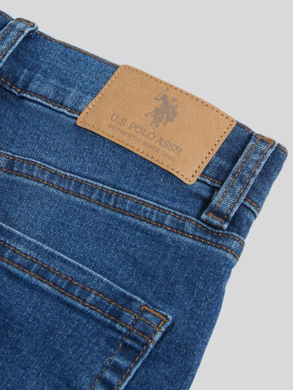 U.S. Polo Assn . Classic Fit Jeans Dark Blue