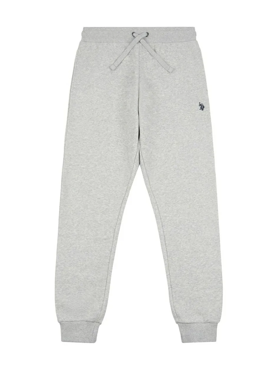 U.S. Polo Assn . Mens Classic Fit Double Horsemen Joggers Grey New