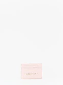 Valentino Bags Pink Divina Credit Card Case Best
