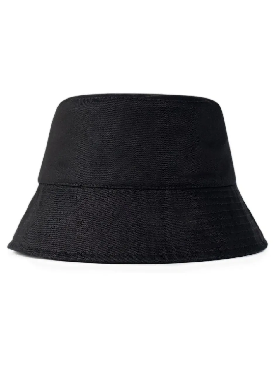 Vanilla Underground Black Stranger Things Bucket Hat New