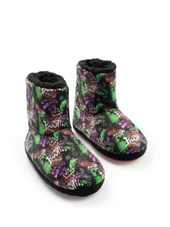 Vanilla Underground Black Minecraft Slipper Boots Outlet