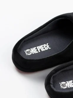 Vanilla Underground Black One Piece Mule Slippers Outlet