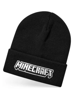 Vanilla Underground Black Minecraft Boys Winter Beanie Hat Online