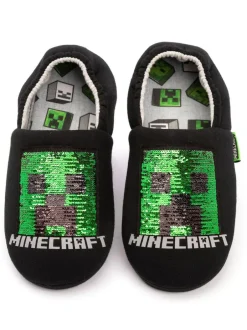 Vanilla Underground Black Minecraft Slippers Best