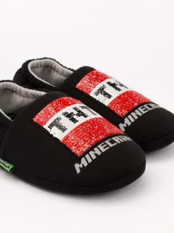 Vanilla Underground Black Minecraft Slippers Best