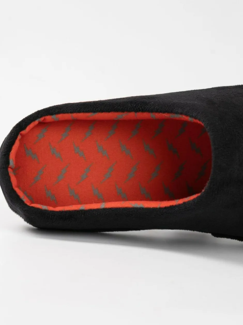 Vanilla Underground Black Foo Fighters Logo Slippers Online