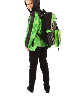 Vanilla Underground Black Minecraft Backpack Set 5 Piece Discount