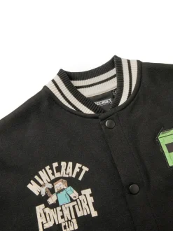 Vanilla Underground Black Minecraft Bomber Jacket Clearance