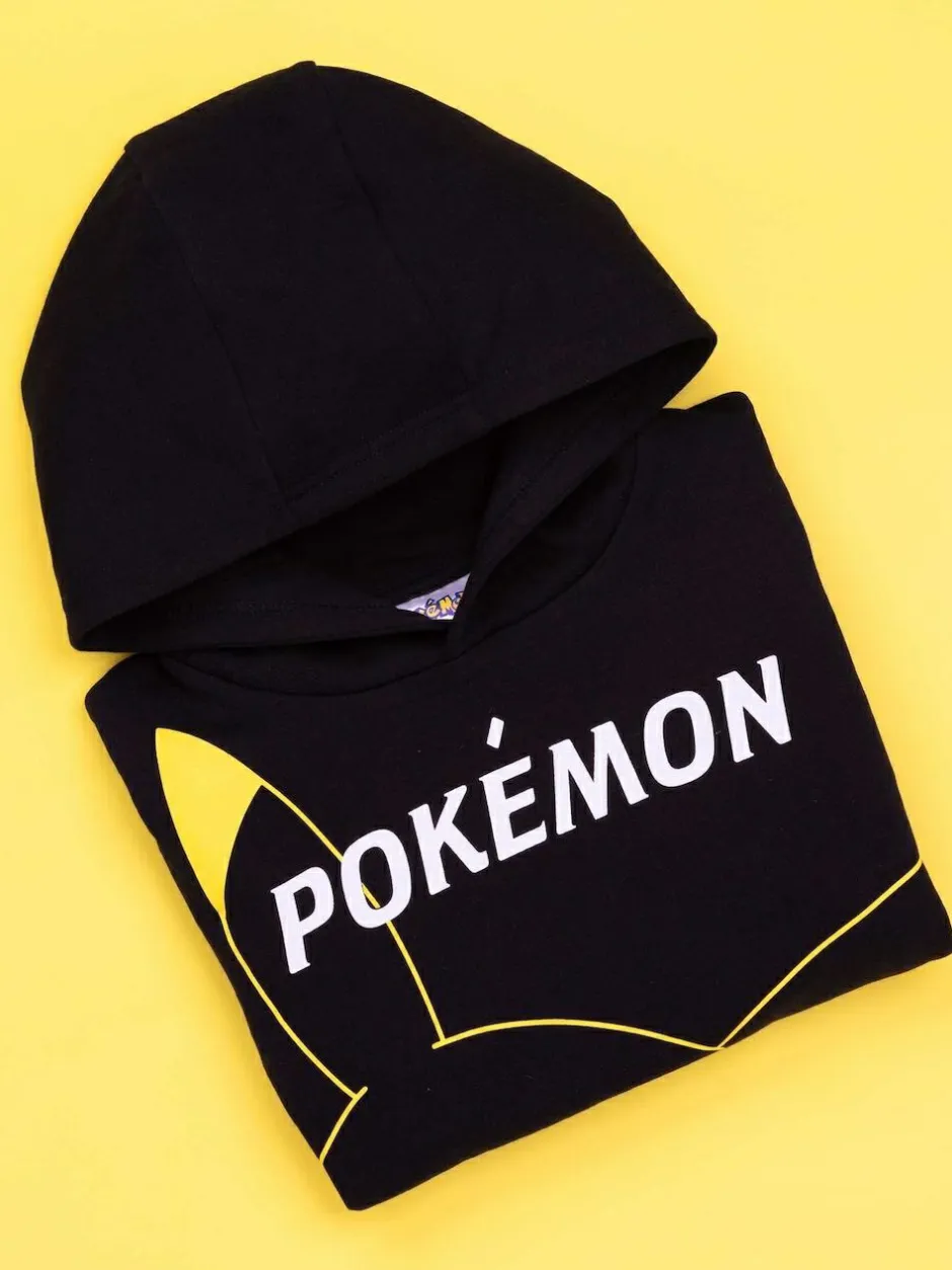 Vanilla Underground Black Pokemon Pikachu Hoodie