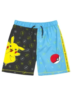 Vanilla Underground Black Pokemon Licensing Swim Shorts Sale