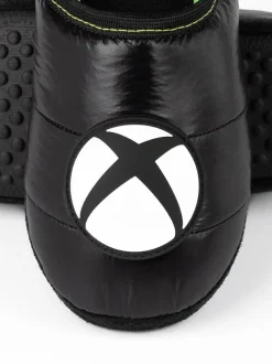 Vanilla Underground Black XBox Winter Slippers