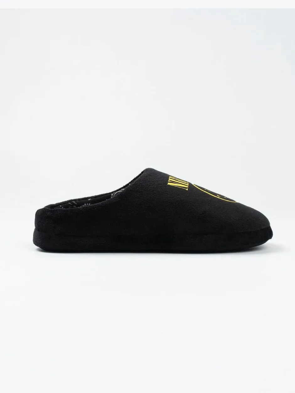 Vanilla Underground Black Nirvana Mule Slippers Sale