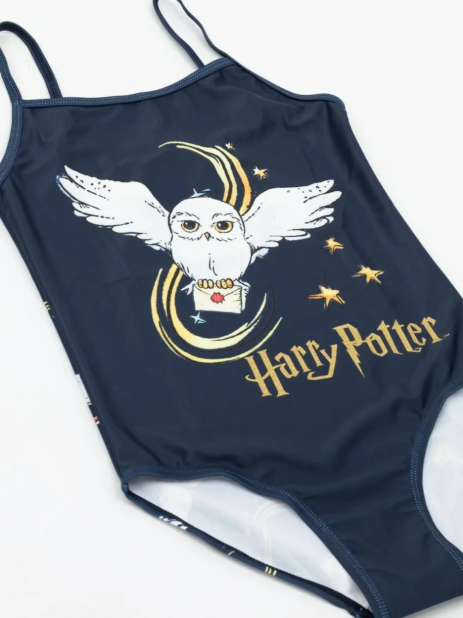 Vanilla Underground Girls Harry Potter Swimsuit Blue Discount