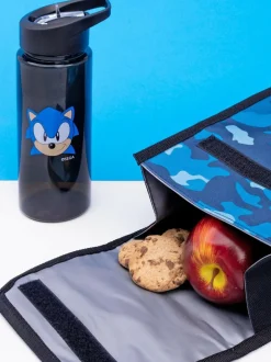 Vanilla Underground Blue Sonic Sonic the Hedgehog Boys Sonic Placement Print And Camo Print 4 Piece Back To School Set New