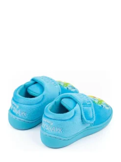 Vanilla Underground Gruffalo Velcro Slippers Blue Hot