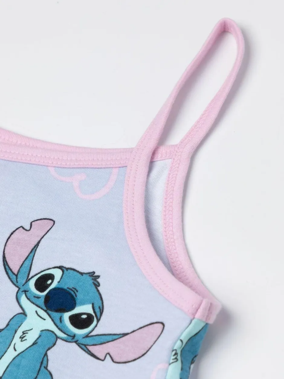 Vanilla Underground Girls Disney Stitch Sleeveless Playsuit Blue Sale