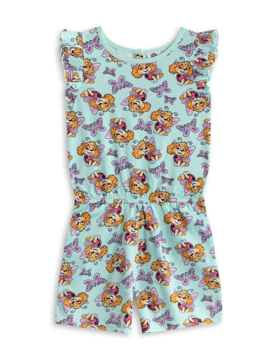 Vanilla Underground Blue Girls Paw Patrol Sleeveless Playsuit Outlet