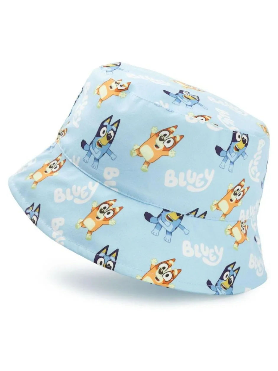 Vanilla Underground Blue Kids Bluey Bucket Hat & Cap Set Discount