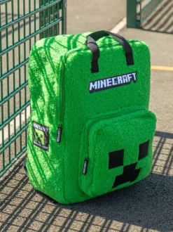 Vanilla Underground Green Furry Backpack