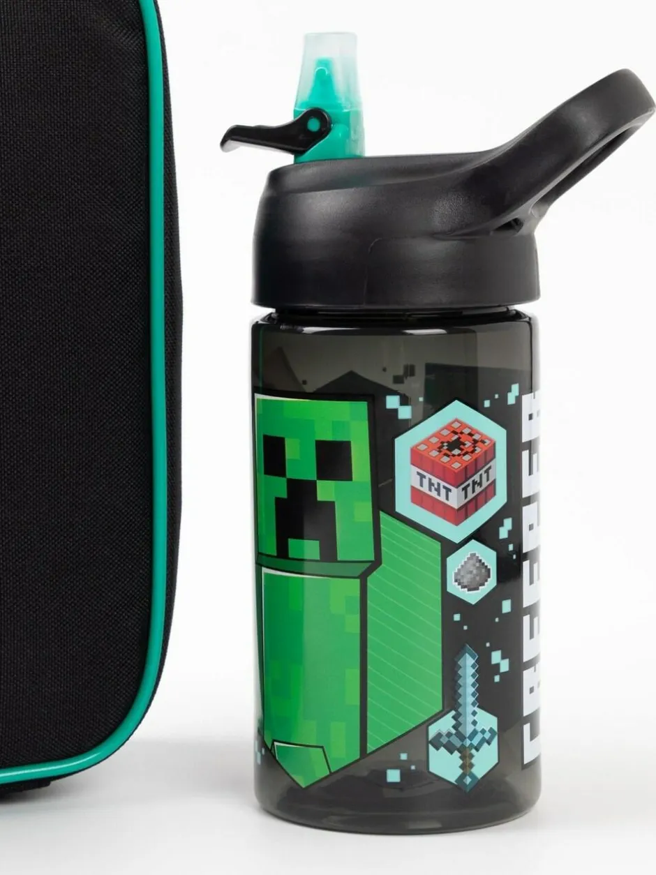 Vanilla Underground Green Minecraft Xbox Licensed Lunch Box Set Hot