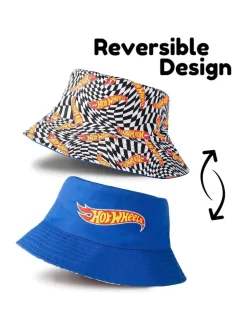 Vanilla Underground Multi Boys Hot Wheels Reversible Bucket Hat Discount