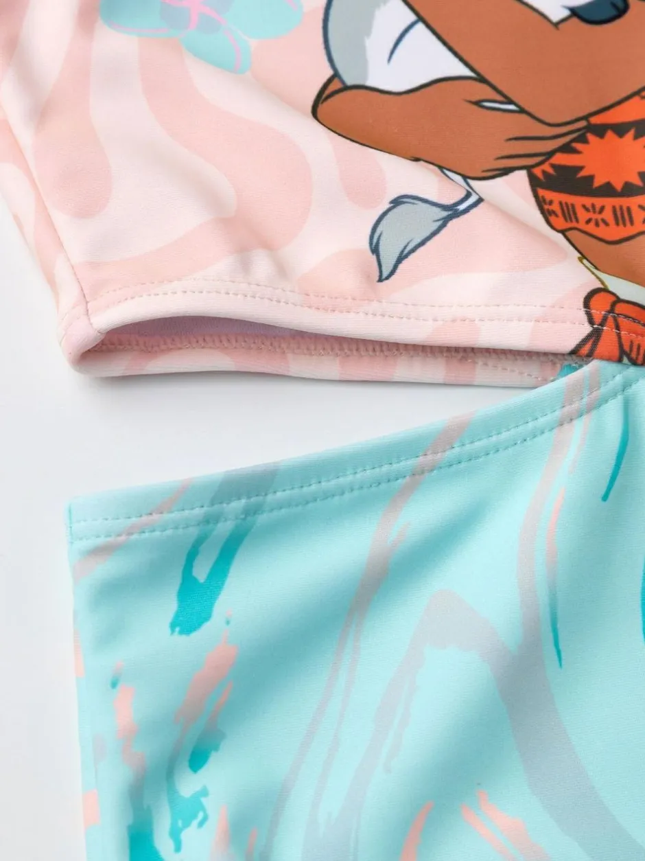 Vanilla Underground Multi Girls Disney Moana Best Friends Swimsuit Online