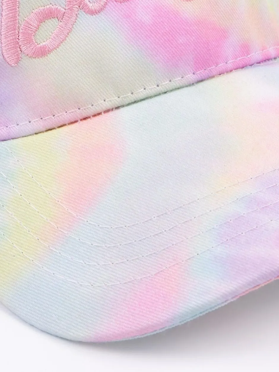 Vanilla Underground Pink Girls Tie-Dye Barbie Cap Best