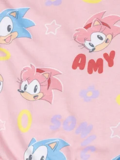 Vanilla Underground Pink Girls Sonic The Hedgehog Sleeveless Playsuit New