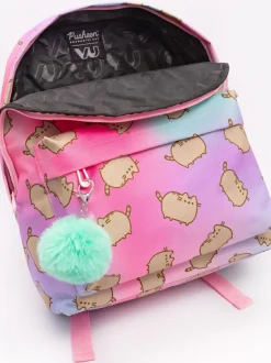 Vanilla Underground Pink Pusheen Ombre Backpack With Pom Pom
