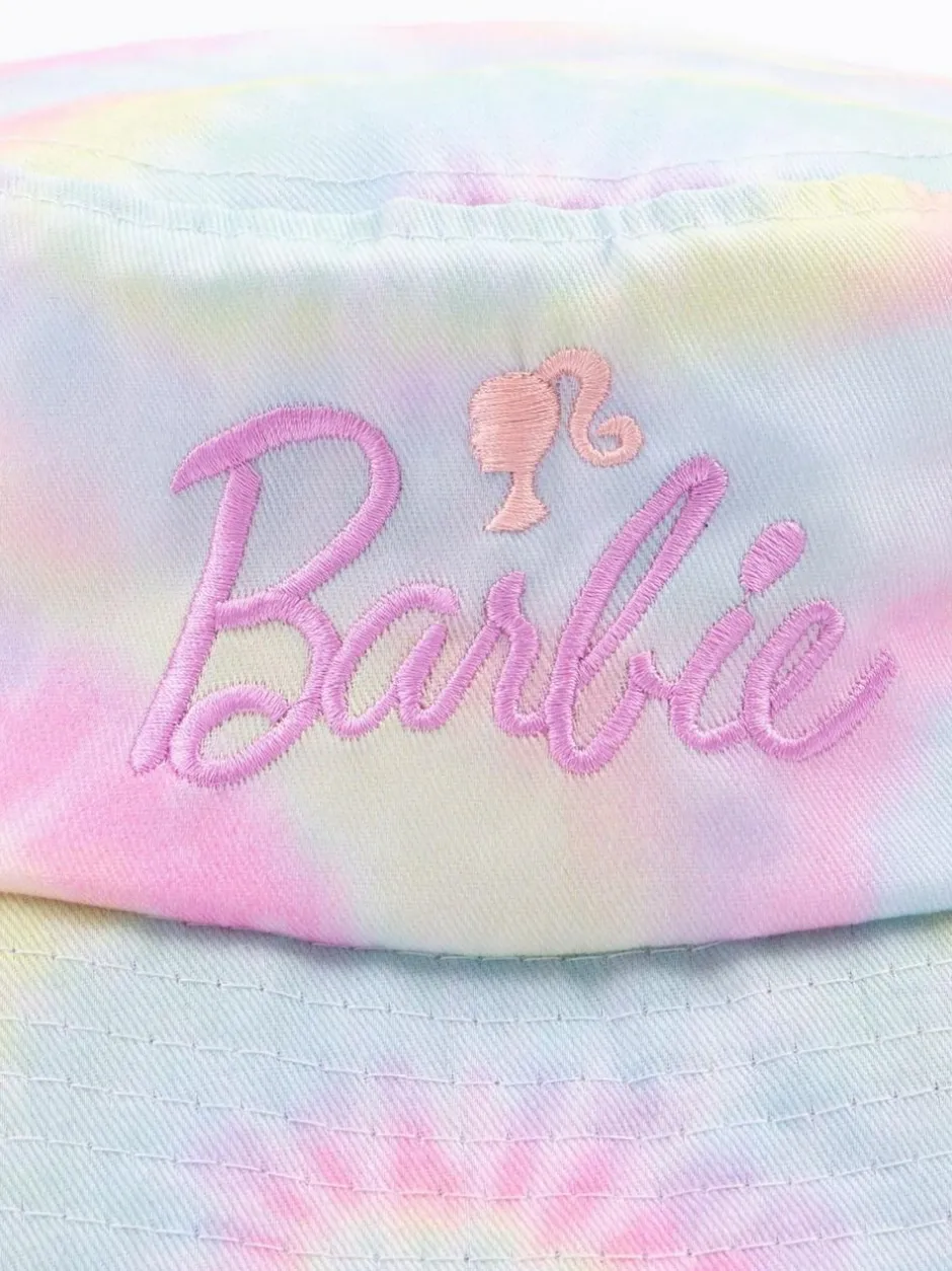 Vanilla Underground Pink Girls Tie-Dye Barbie Bucket Hat Discount