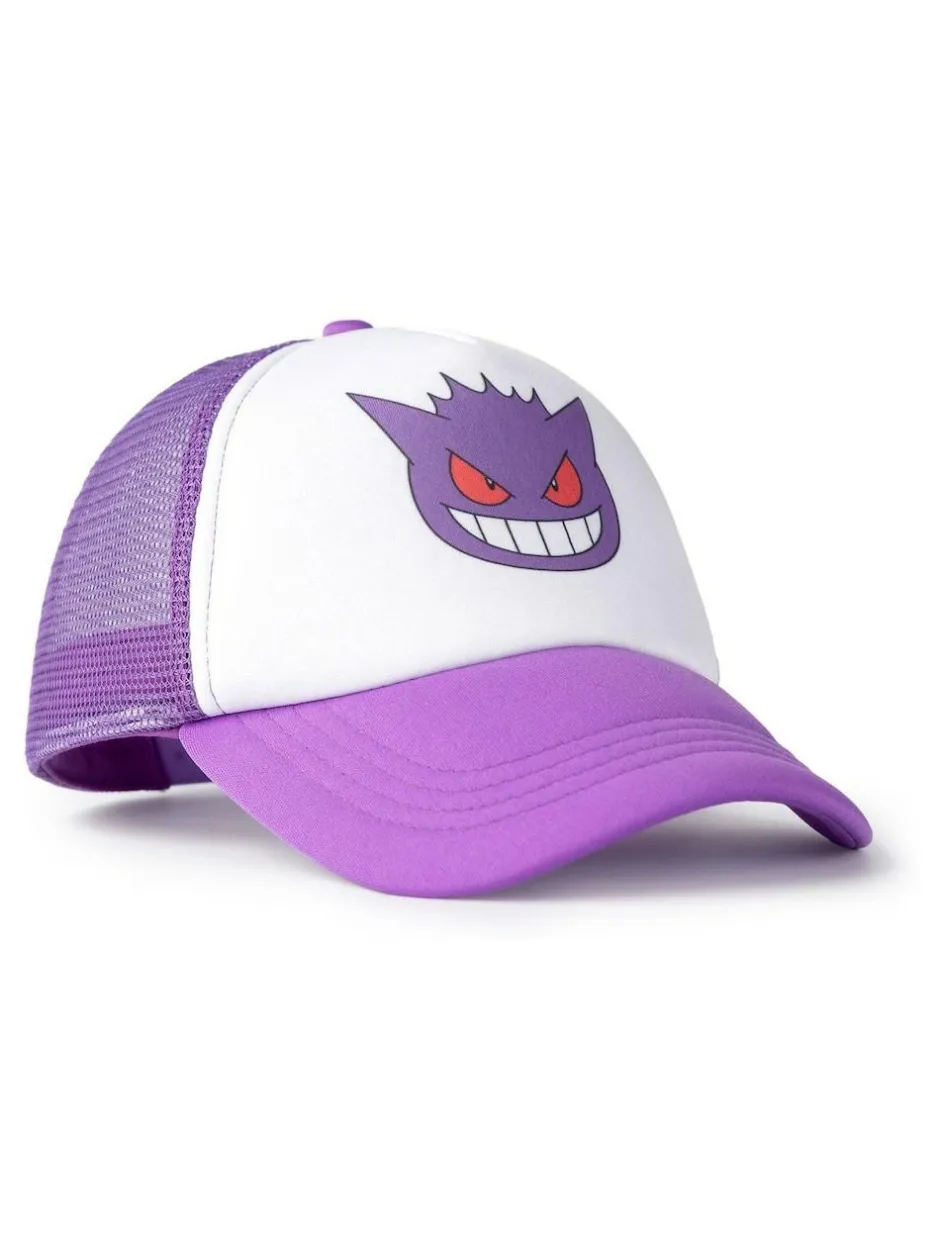 Vanilla Underground Purple Kids Pokemon Adjustable Curved Peak Cap Clearance