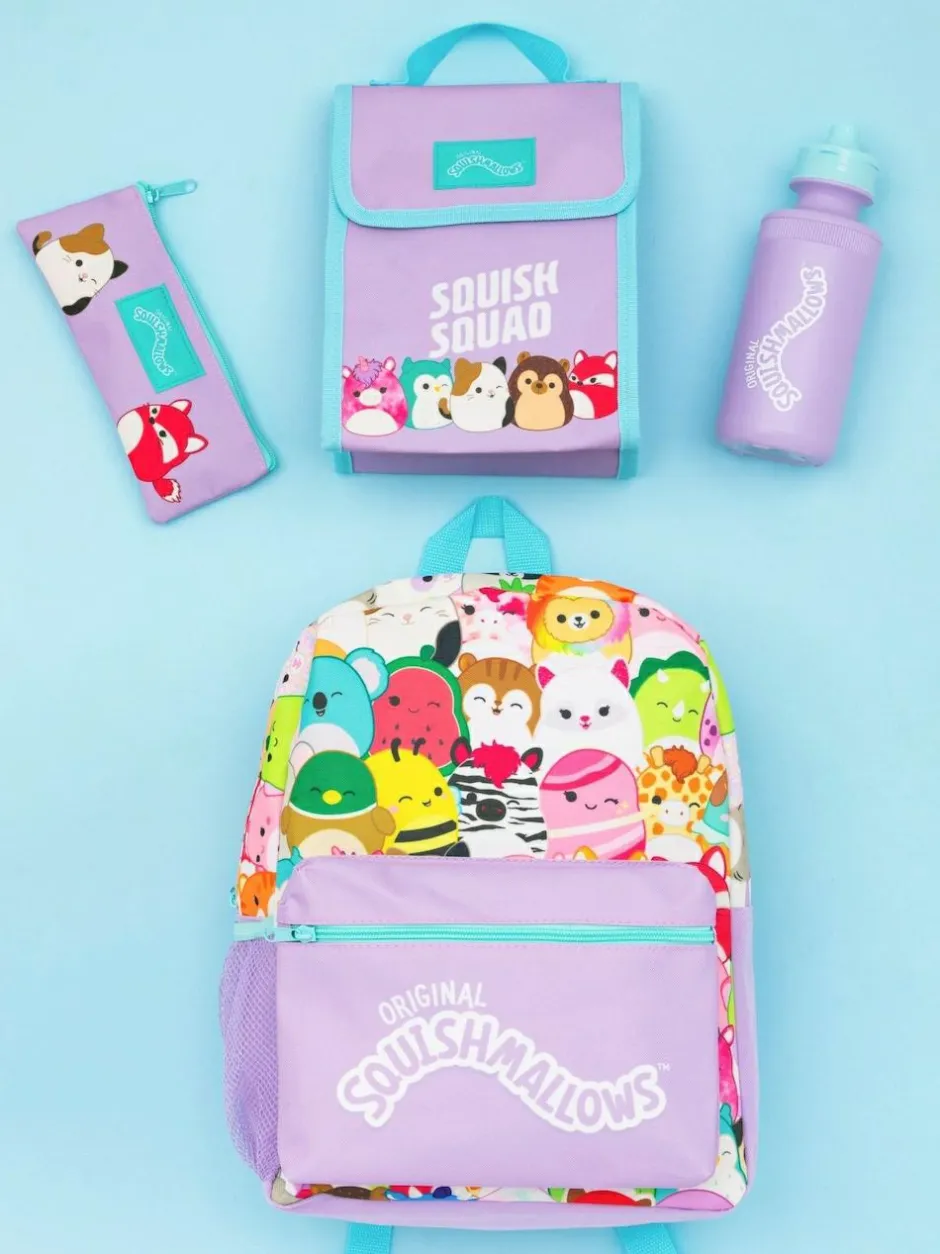 Vanilla Underground Purple Squishmallows Girls 4 Piece Backpack Set Best