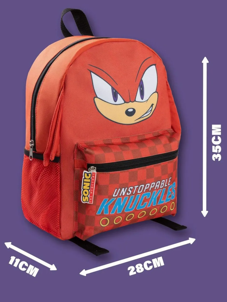 Vanilla Underground Red Kids Sonic The Hedgehog Knuckles Backpack Clearance