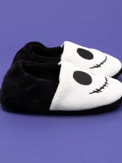 Vanilla Underground Kids Winter Christmas Fluffy Slippers White Nightmare Before Christmas Hot