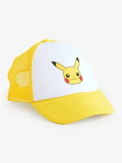 Vanilla Underground Yellow Pokemon Kids Adjustable Curved Peak Cap Clearance